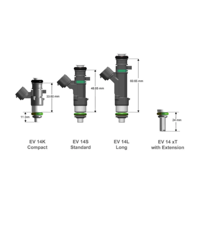 INJECTEURS 850CC NISSAN S13 / S14 / S15 RAMPE 14MM / 34MMFUEL INJECTOR CLINIC