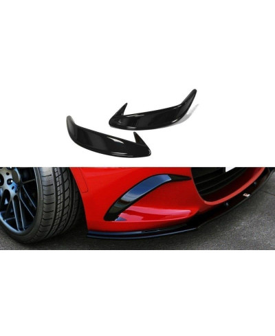 CADRESPOUR PHARES AVANT MAZDA MX-5 IV NOIR BRILLANT 