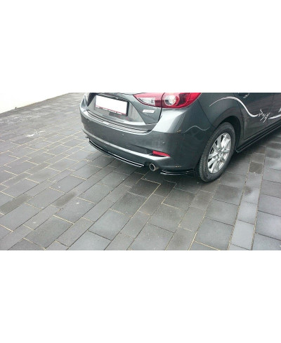 SPLITTER CENTRAL ARRIÈRE MAZDA 3 BM (MK3) FACELIFT (SANS BARRES VERTICALES)