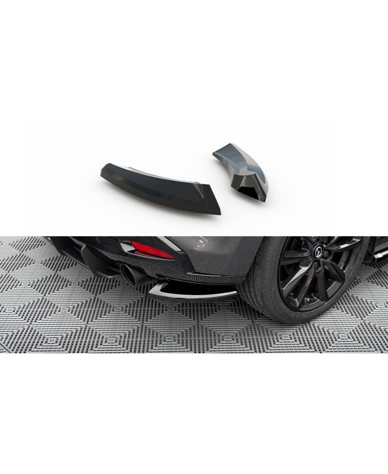 SET DE LAMES DE PARE CHOCS ARRIERE LATERALES MAZDA 3 MK4