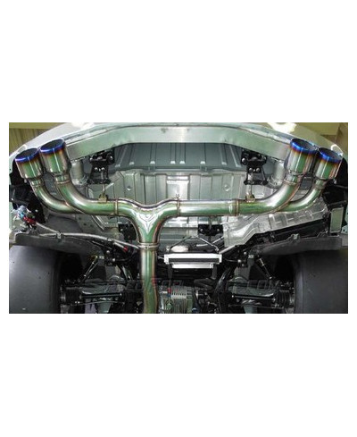 CATBACK RACING DOUBLE SORTIES NISSAN GTR R35 - HKS