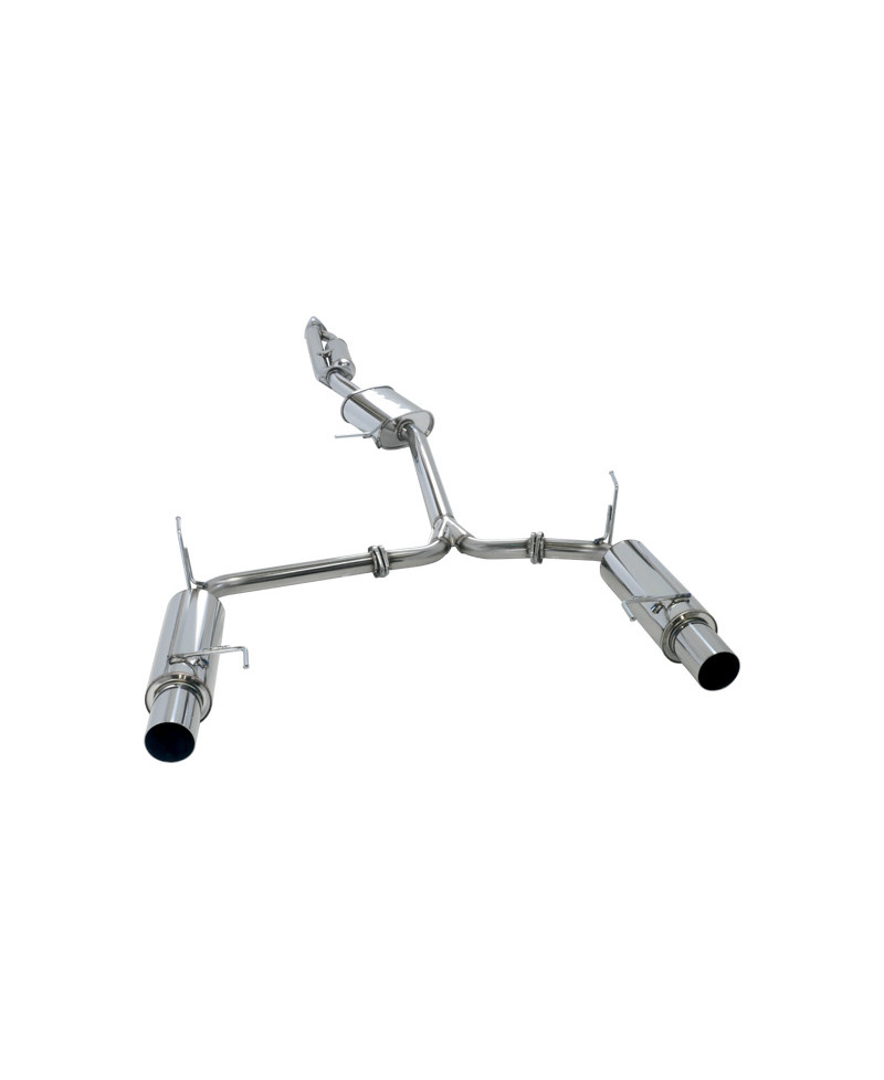 CATBACK SILENT HI-POWER HONDA ACCORD EURO R (CL7) - HKS 