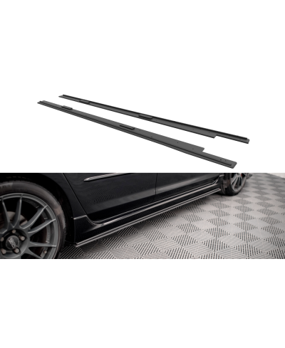 LAME DE PARE CHOCS LATERALES DIFFUSEURS MAZDA 3 MPS MK1