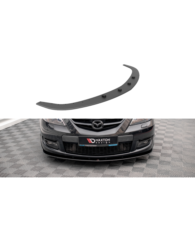 STREET PRO SPLITTER AVANT AVEC OU SANS FLAPS MAZDA 3 MPS MK1