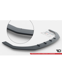 STREET PRO SPLITTER AVANT AVEC OU SANS FLAPS MAZDA 3 MPS MK1