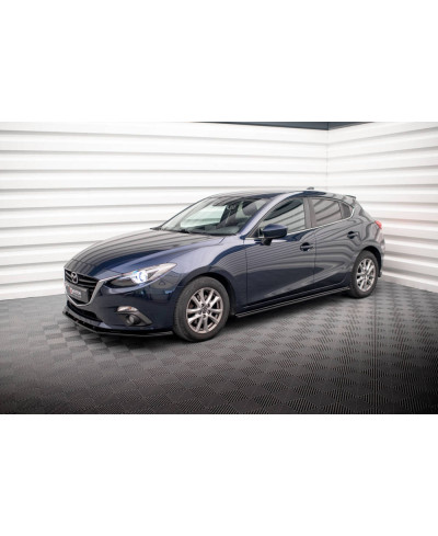 SET LAMES DE PARE CHOCS LATERAUX MAZDA 3 BN MK3