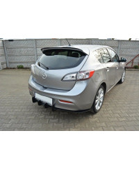 KIT DIFFUSEUR ARRIERE + SPLITTERS LATERAUX MAZDA 3 MK2 SPORT ( PREFACE)