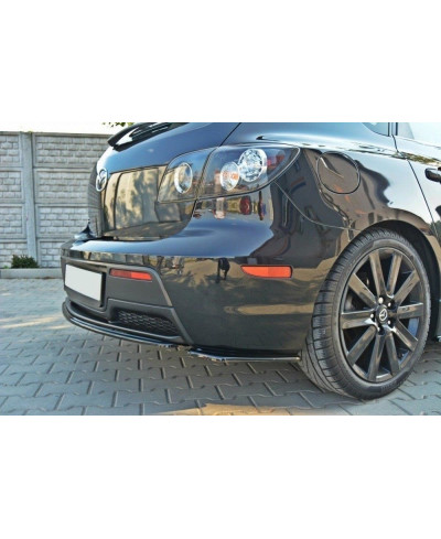 SET SPLITTERS ARRIERES LATERAUX MAZDA 3 MK1 MPS (PREFACE)