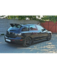 SET SPLITTERS ARRIERES LATERAUX MAZDA 3 MK1 MPS (PREFACE)