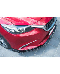 KIT SPLITTER AVANT V.2 MAZDA 6 GJ (MK3) FACELIFT