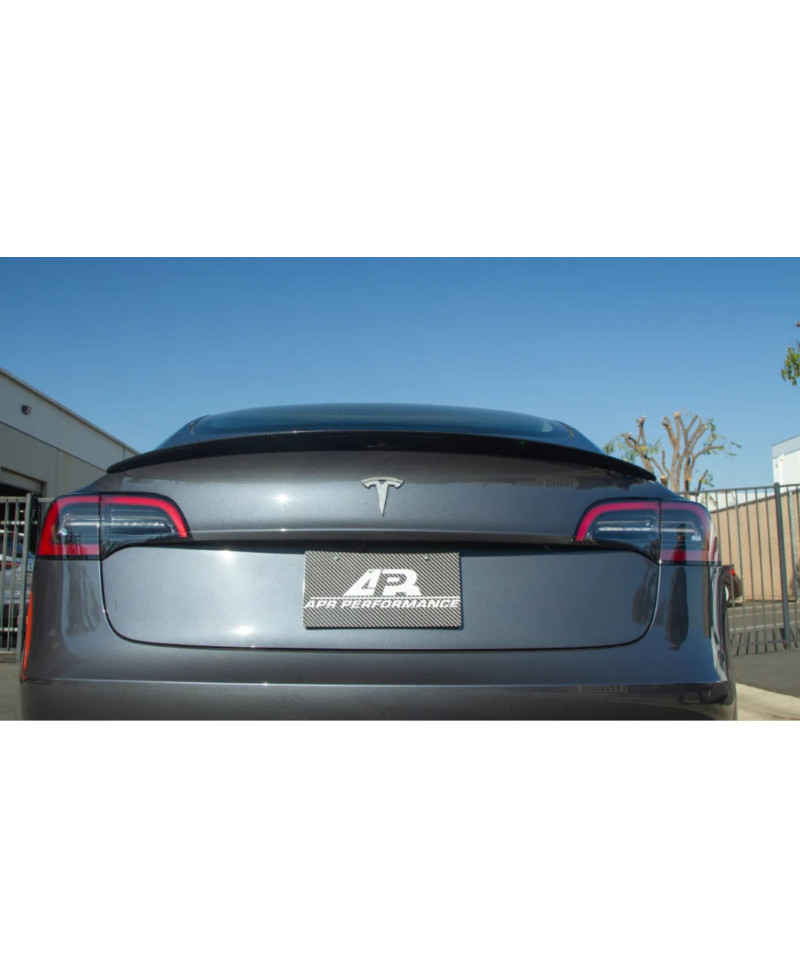 SPOILER DE COFFRE TESLA MODEL 3 (2017-2023) - APR PERFORMANCE 