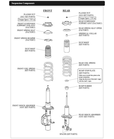 KIT SUSPENSION HIPERMAX G TOYOTA 86/ SUBARU BRZ - HKS 