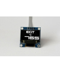 MANOMÉTRE OLED LARGE DIGITS 0.96" TEMPERATURE GAZ D'ÉCHAPPEMENT -ZADA TECH