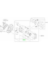 KIT REPARATION ETRIERS ARRIERE NISSAN 