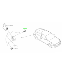 MECANISME RESSORT TRAPPE CARBURANT 370Z / GTR NISSAN