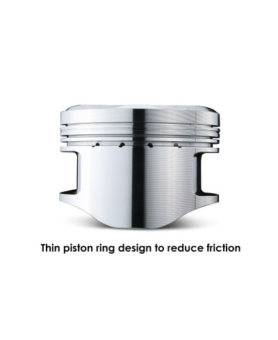 KIT PISTONS FORGÉS MITSUBISHI 4G63 85.50MM (2.2L/2.3L) - TOMEI