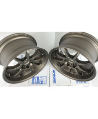 SET 2 JANTES EMOTION D9R 18X9.5" ET38 5X114 (AHG) WORK WHEELS