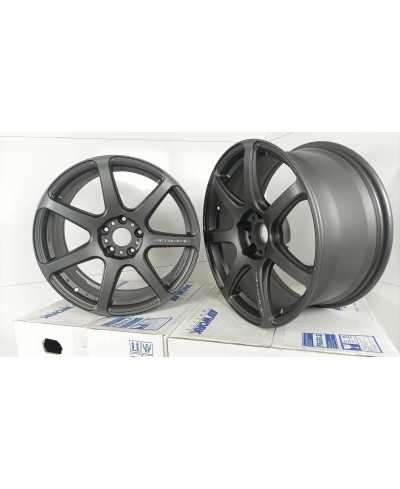 SET 2 JANTES EMOTION T7R 18X8.5" ET30 5X114 (MGM) WORK WHEELS