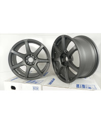SET 2 JANTES EMOTION T7R 18X8.5" ET30 5X114 (MGM) WORK WHEELS