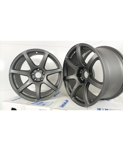 SET 2 JANTES EMOTION T7R 18X9.5" ET22 5X114 (MGM) WORK WHEELS