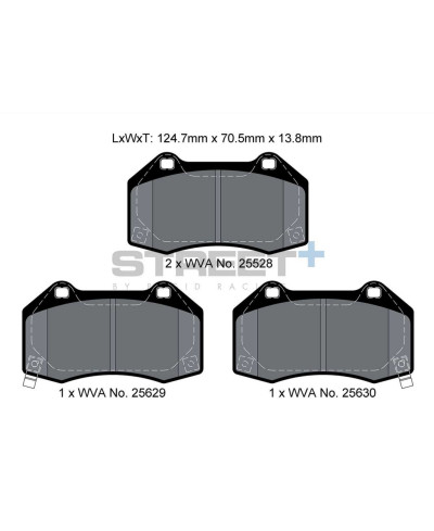 PLAQUETTES AVANT STREET+ MAZDA MX-5 ND