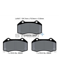 PLAQUETTES AVANT STREET+ MAZDA MX-5 ND