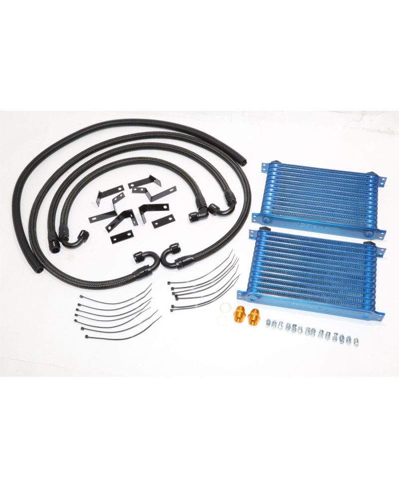 KIT RADIATEUR HUILE STANDARD2 x 13 RANGEES DISTINCTES GREDDY POUR MAZDA RX7 FD3S