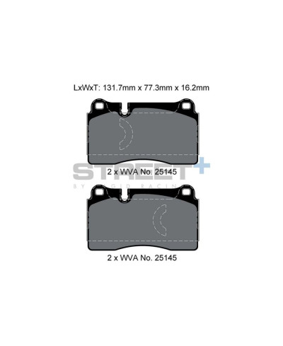 PLAQUETTES AVANT STREET+AUDI RS3/TTRS, SEAT/CUPRA LEON - PAGID RACING 