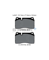 PLAQUETTES AVANT STREET+AUDI RS3/TTRS, SEAT/CUPRA LEON - PAGID RACING 