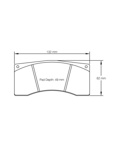 PLAQUETTES AVANT RACING RSL TOYOTA GT86 2.0 GT R3 RALLY/ GINETTA G55 GT4 - PAGID RACING 