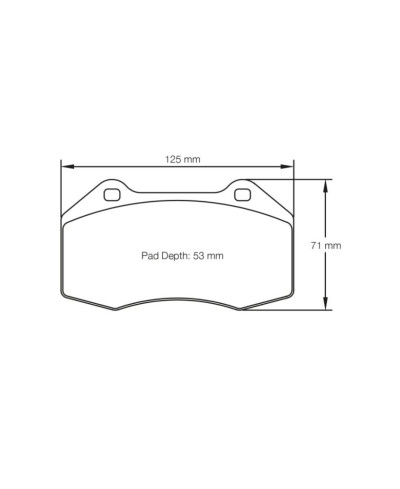 PLAQUETTES AVANT RACING RSL MAZDA MX-5 ND (BREMBO), GLOBAL CUP - PAGID RACING