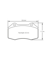 PLAQUETTES AVANT RACING RSL MAZDA MX-5 ND (BREMBO), GLOBAL CUP - PAGID RACING