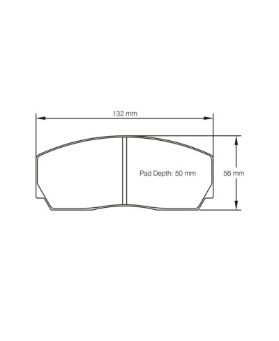 PLAQUETTES AVANT RACING RSL MITSUBISHI LANCER EVO X GRAVEL RALLY- PAGID RACING