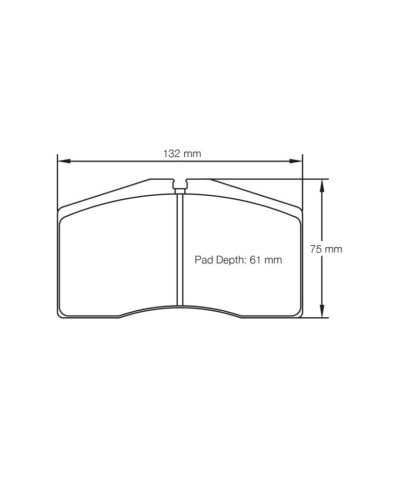 PLAQUETTES AVANT RACING RSL AUDI S8/ PORSCHE 993,928,959,964,968 - PAGID RACING 