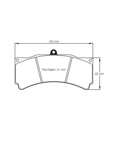 PLAQUETTES AVANT RACING RSL29 BMW M3 (E92) GT4- PAGID RACING
