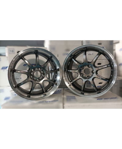 SET 2 JANTES EMOTION D9R 18X8.5" ET38 5X114 (GTS/RC) WORK WHEELS