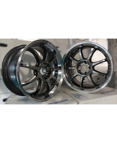 SET 2 JANTES EMOTION D9R 18X8.5" ET38 5X114 (GTS/RC) WORK WHEELS