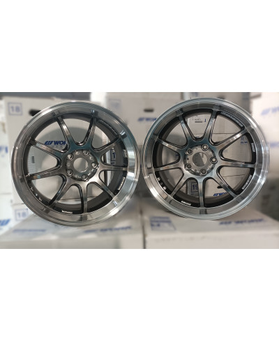 SET 2 JANTES EMOTION D9R 18X9.5" ET38 5X114 (GTS/RC) WORK WHEELS