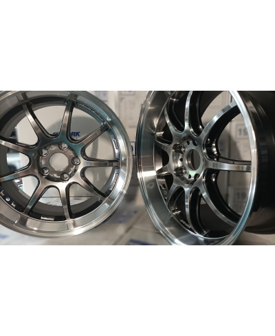 SET 2 JANTES EMOTION D9R 18X9.5" ET38 5X114 (GTS/RC) WORK WHEELS