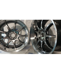 SET 2 JANTES EMOTION D9R 18X9.5" ET38 5X114 (GTS/RC) WORK WHEELS