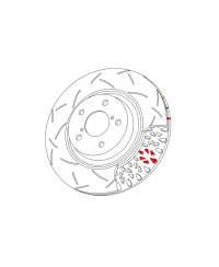 SET DE DISQUE DE FREIN AVANTR32 / R33 / R34