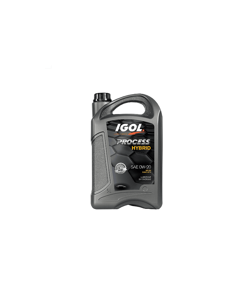 HUILE MOTEUR PROCESS HYBRID 0W20 IGOL - 2L