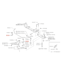 SUPPORTBARRE STABILISATRICE S13 180SX NISSAN