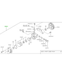 POMPE DE DIRECTION ASSISTEE 350Z VQ35HR/DE NISSAN