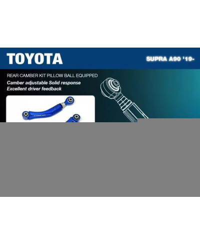 CAMBER KIT ARRIERE TOYOTA SUPRA MK5 (A90), BMW Z4 - HARDRACE 