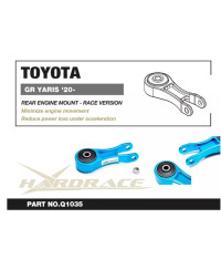 SUPPORT MOTEUR ARRIERE RENFORCÉ (RACE VERSION) TOYOTA YARIS GR - HARDRACE