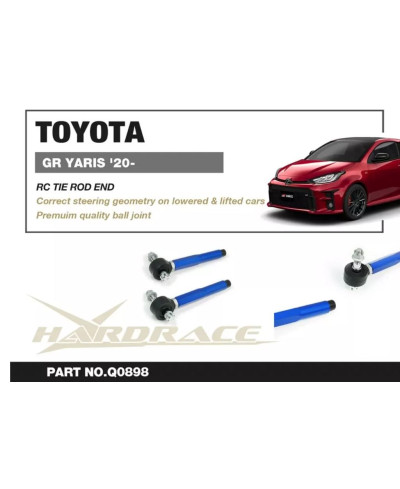 ROTULES DE DIRECTION TOYOTA YARIS GR - HARDRACE 