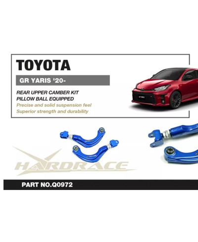 CAMBER KIT ARRIERE TOYOTA YARIS GR - HARDRACE