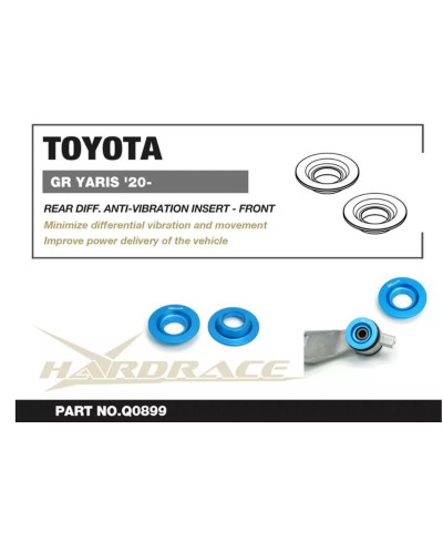 RENFORT SILENT BLOCS DIFFERENTIEL ARRIERE TOYOTA YARIS GR - HARDRACE