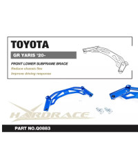 RENFORT DE BERCEAU AVANT TOYOTA YARIS GR - HARDRACE 